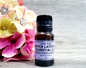 Lavender | Essential Oil | Therapeutic | Natural | Diffuser Oil | Carina Dolci Apothecary