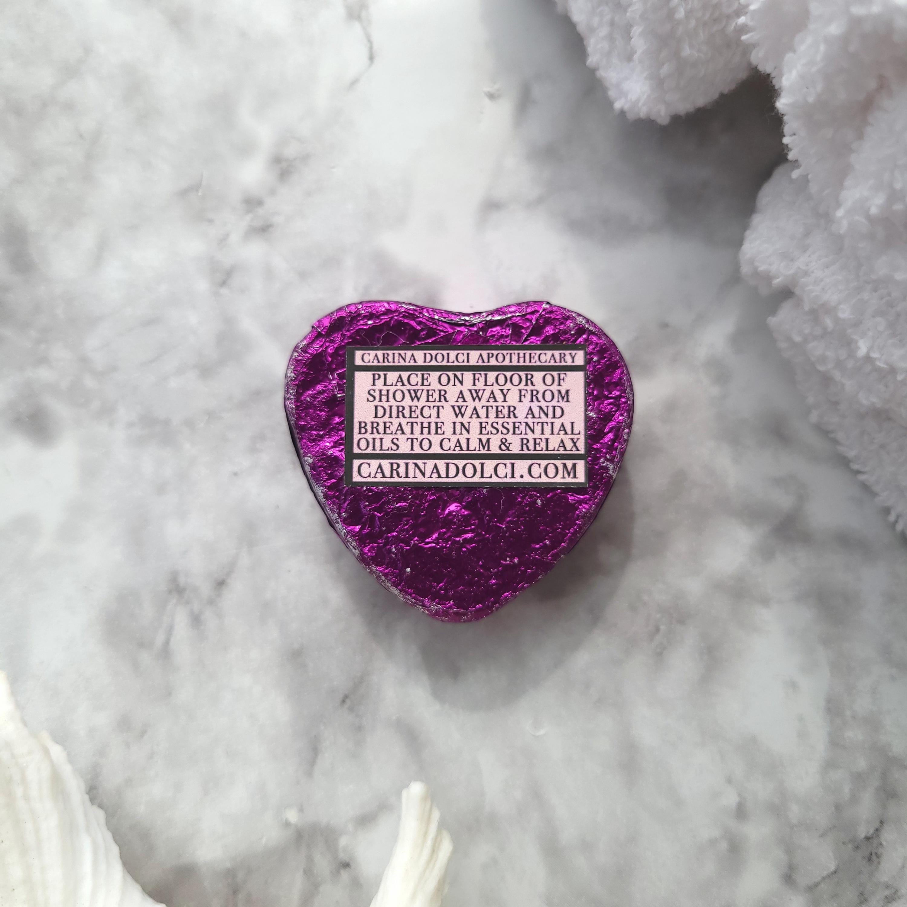 Calming Shower Steamer | Lavender Jasmine & Chamomile Essential Oil ...