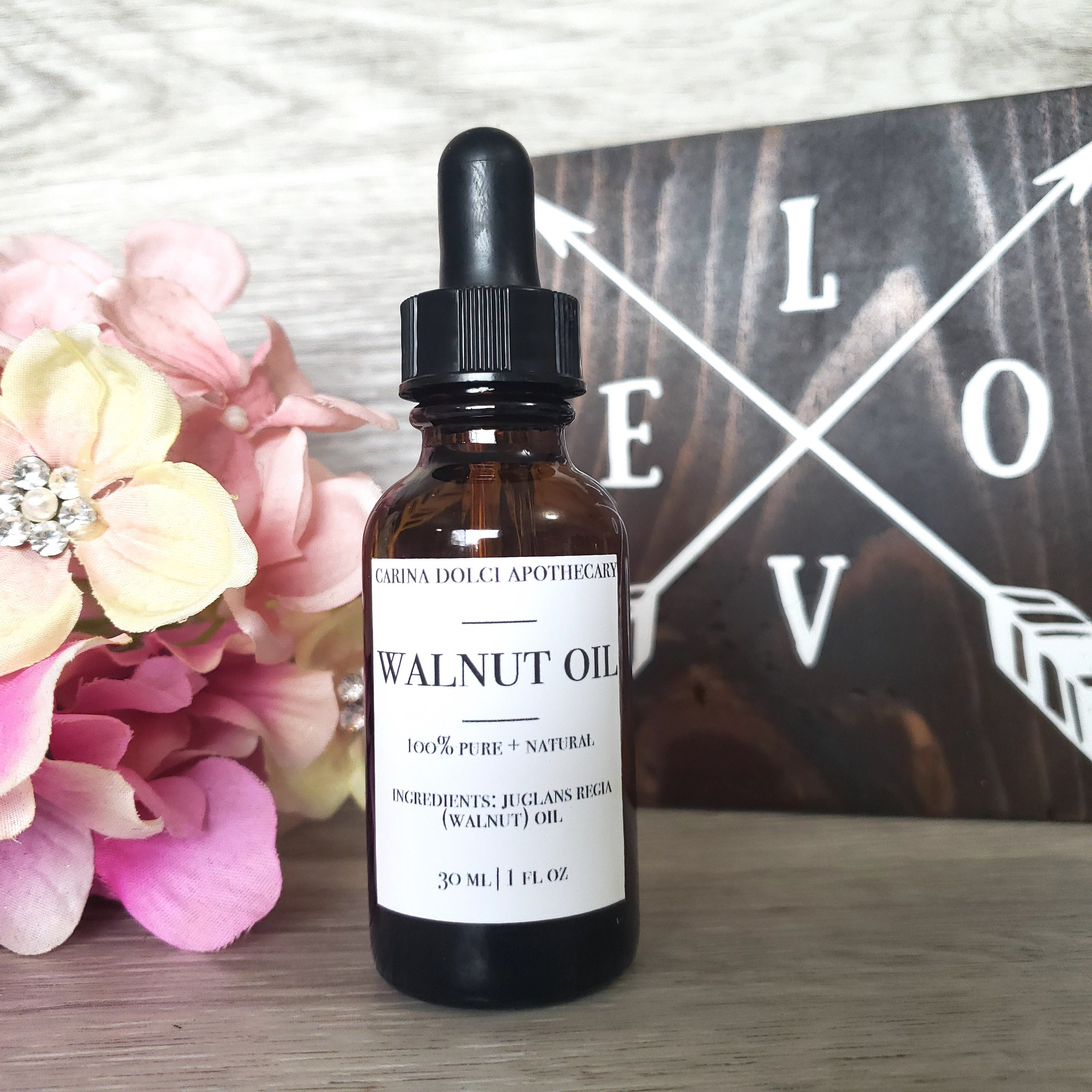 Walnut Oil Pure Facial Oil Hair Body Natural Skin Etsy