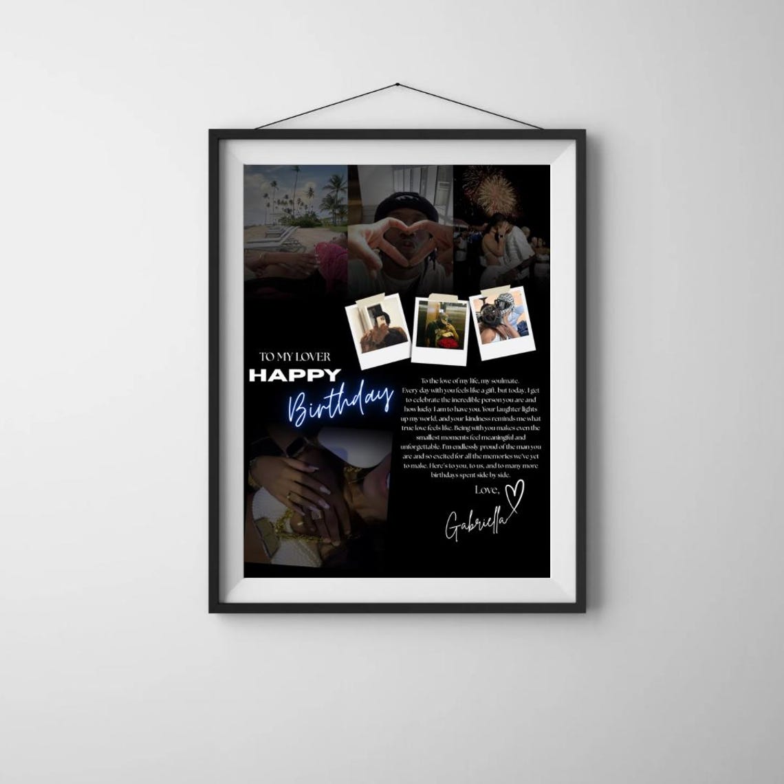 Customizable Birthday Poster Template 12x16 Editable Design PDF customizable-birthday-poster-template-12x16-editable-design-pdf