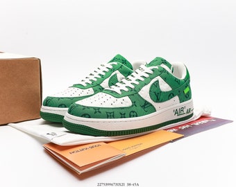 Air Force 1 Low " Monogram Green Off-White"