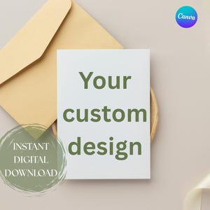 Completely Custom Birthday/Baby Shower/Wedding/Party Invitation - Custom Editable Invitation