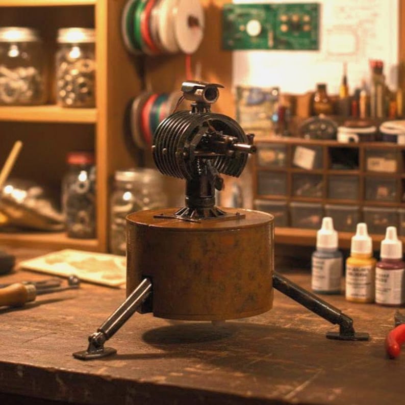 Functional Rust Auto Turret Replica, Wi-fi Controlled, Rust Game Prop ...