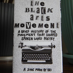 Black Arts Movement Zine