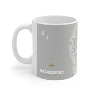 Ceramic Lake District National Park Mug 11oz