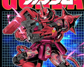 Mecha Propaganda Poster - Etsy