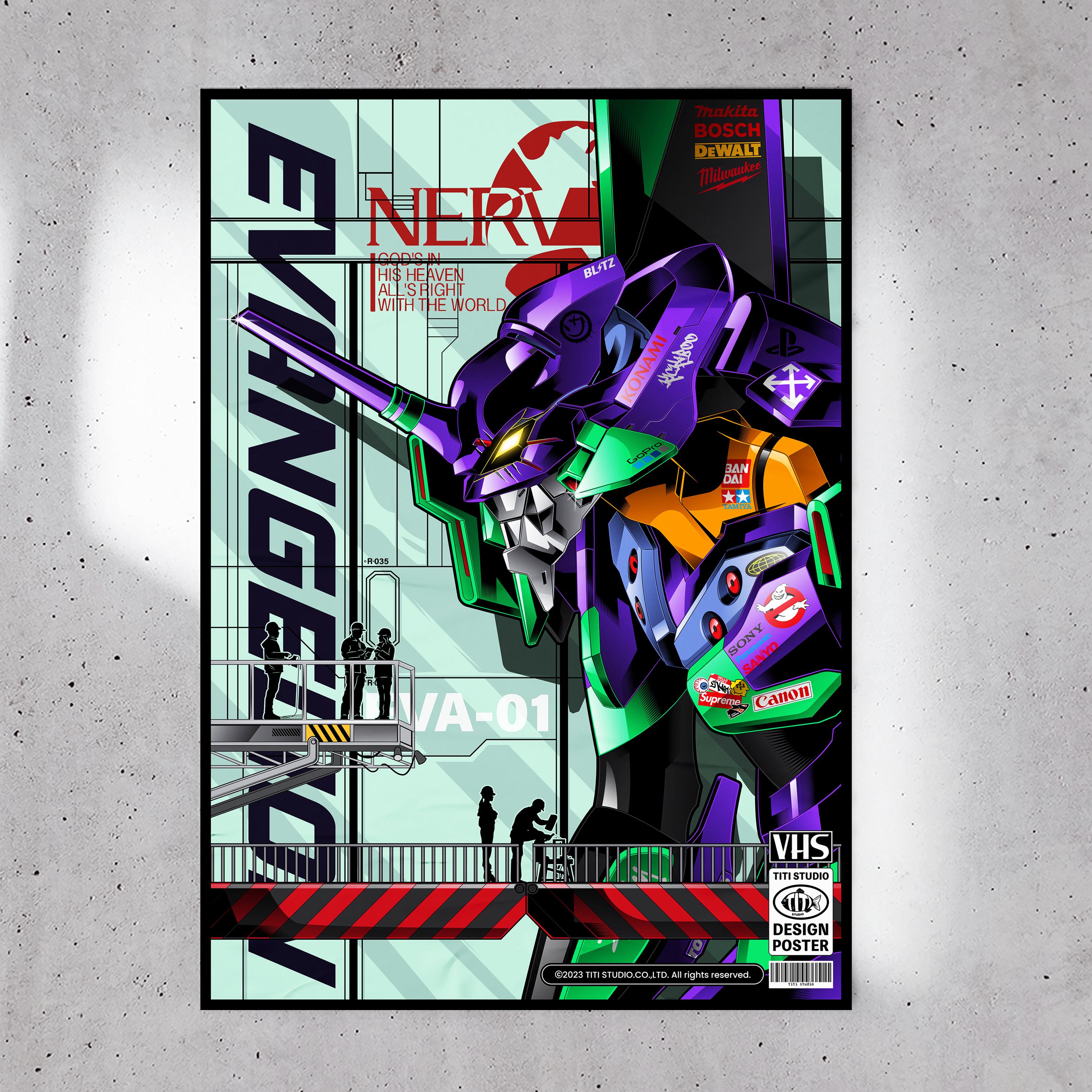 Eva 01 Poster - Etsy