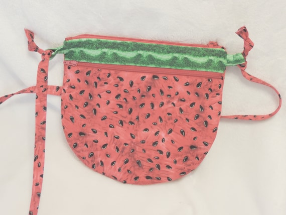 watermelon crossbody bag, watermelon festival bag, summer purses for women, watermelon purse, farmers market bag