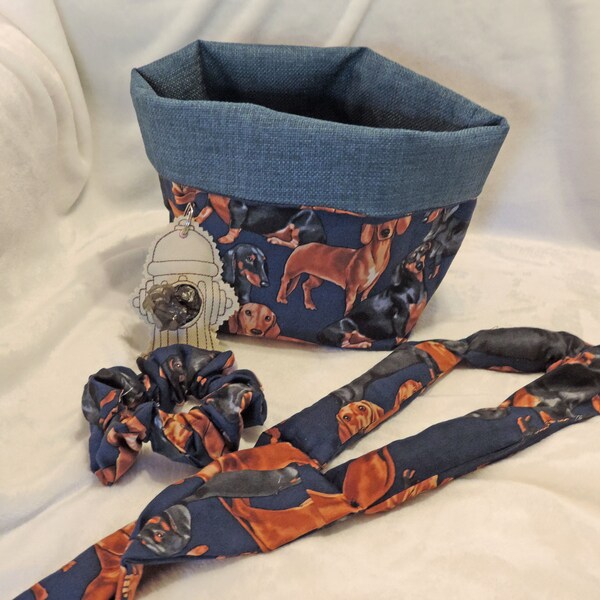 Dachshund Basket Etsy