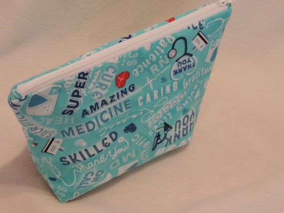 nurse organizer bag, nurse pouch, bsn gift, Medical gift, hospital worker gift, RN bag, bag, medical assistant bag, medical student gift