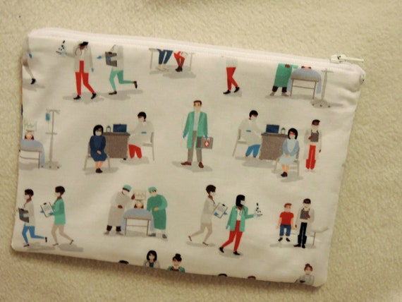 doctor organizer bag, nurse pouch, bsn gift, Medical gift, hospital worker gift, lab tech bag, medical assistant bag, medical student gift