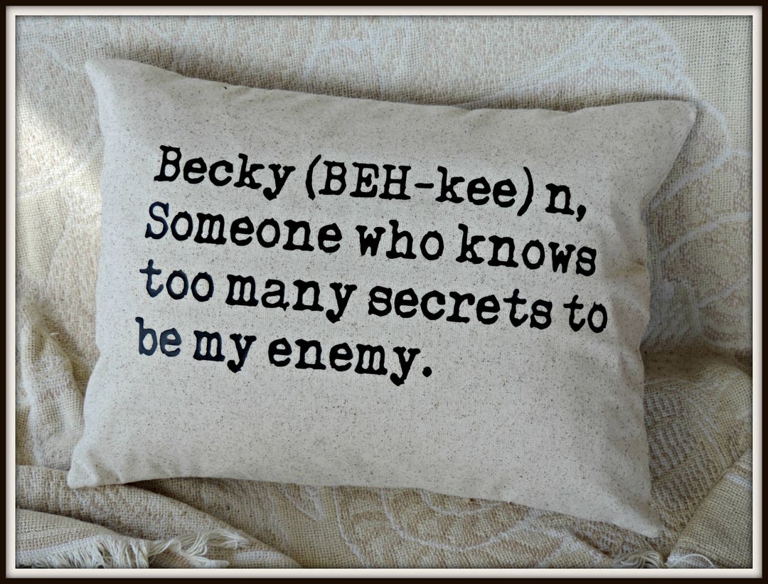 Friend Definition Pillow, Birthday Gift for Best Friend, Unique Gift for BFF, Typography Pillow