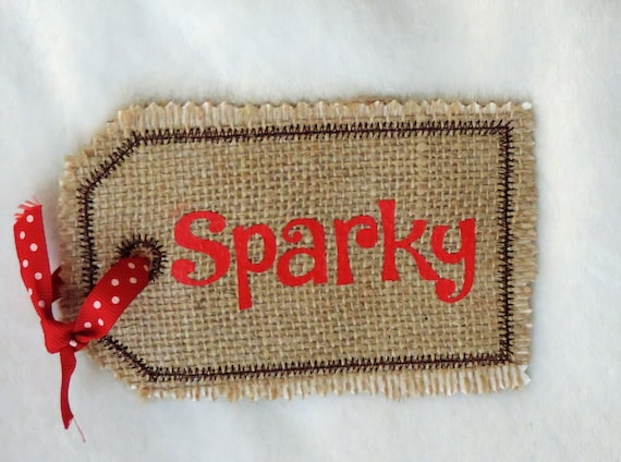 burlap stocking tag, Personalized Christmas Stocking Tags, Stocking Name Tags, burlap gift tag, personalized gift tags, reusable gift tag