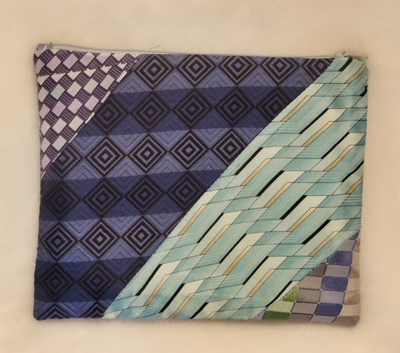 purse made from ties, memory pouch from ties, Shirt Memory pouch, keepsake shirt bag, grief gift, memorial gift, in memory of dad
