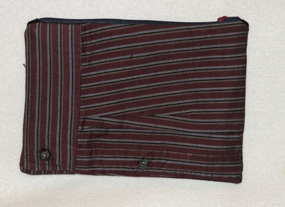 bag made from loved one's clothing, bag made from shirt, Shirt Memory pouch, keepsake shirt bag, grief gift, memorial gift, in memory of dad