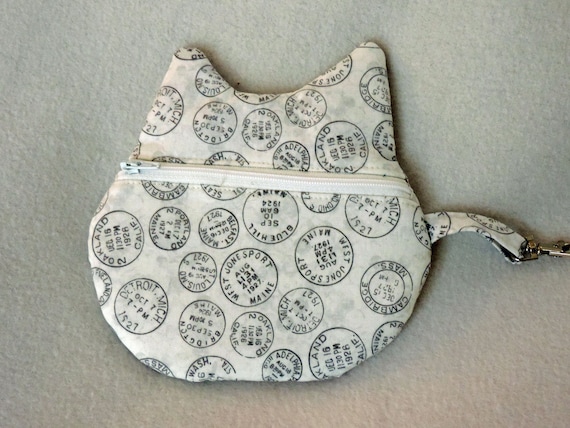 postal pouch, usps coin pouch, postal cat pouch, mail carrier gift, postal appreciation gift, mail lady coin purse, cat purse charm