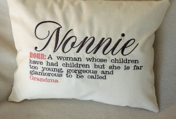 Nonnie pillow, nonnie definition pillow, nonnie gift, nonnie to be, pregnancy announcement reveal, trending now, best selling items