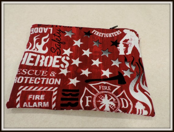 firefighter bag, first responder purse, firefighter recognition, firefighter fiance, female firefighter gift, redline gift