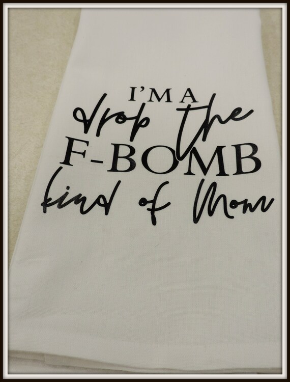 F-bomb mom, mom sweary mom gift, f-word gift, funny mom gift, potty mouth mom, great moms swear, swear words, bad word mom, modern mom