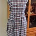 Memory Apron, Memory Shirt Apron Made From Clothing of Loved One ...