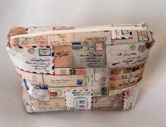 postal boxy bag, mail carrier gift, USPS toiletry bag, gift for postal worker, mail carrier appreciation gift, postal worker cosmetic bag