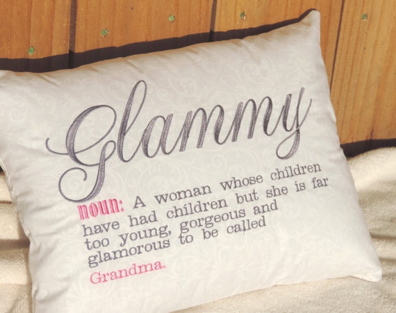glammy pillow, Grandma definition pillow, gift for grandma, pregnancy reveal gift, new grandma gift, trending now, best selling items