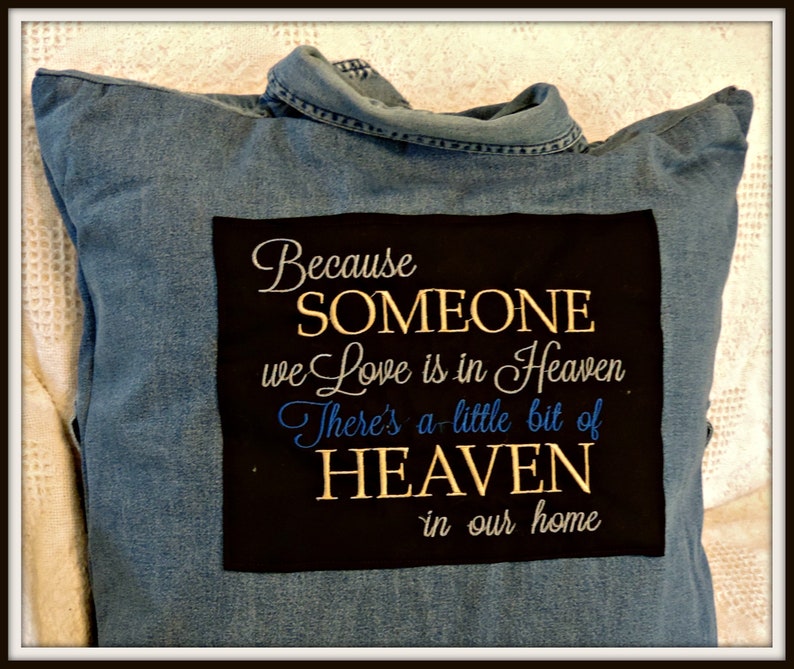 Memorial pillow with collar your shirt pillow shirt with Etsy