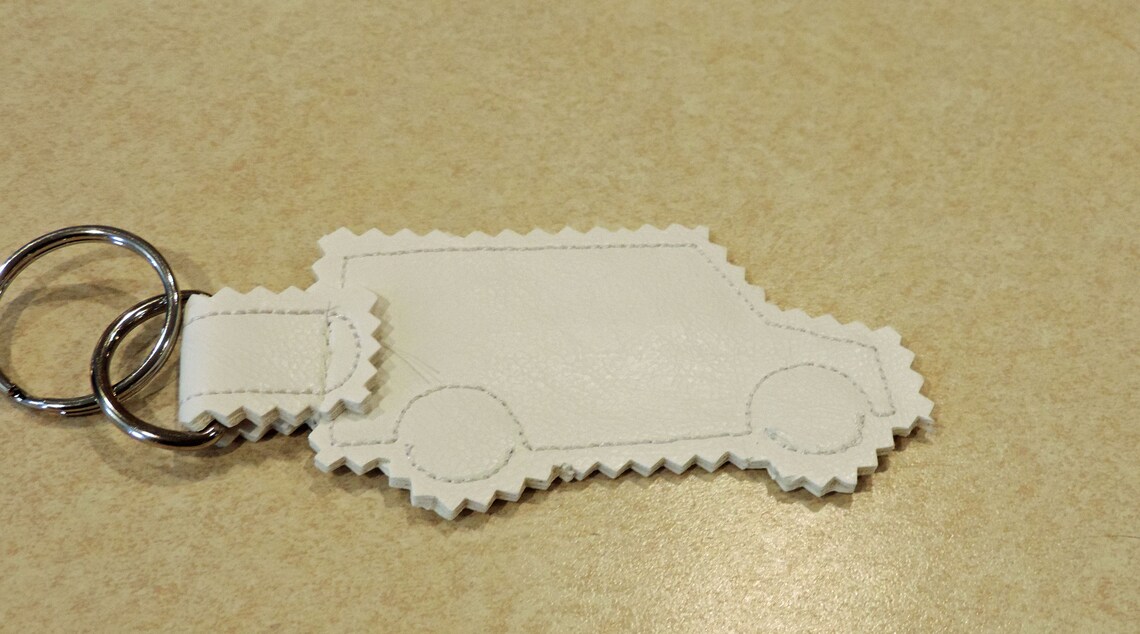 Mail Truck Key Fob Delivery Truck Key Chain Mail Carrier Etsy