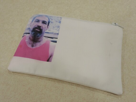 memory photo pouch, photo organizer bag, memorial cosmetic pouch, cosmetic bag, selfie bag, gift for mom
