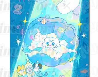 PumiPumi Kunstdruckserie - Illustrationskollektion - A6- und A3-Größen