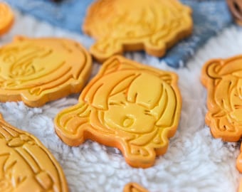 Genshin Handmade Clay Fridge Magnet Blind Box