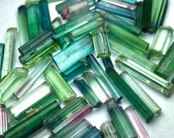 rough tourmaline , cutting quality small sizes , natural from Afghanistan.