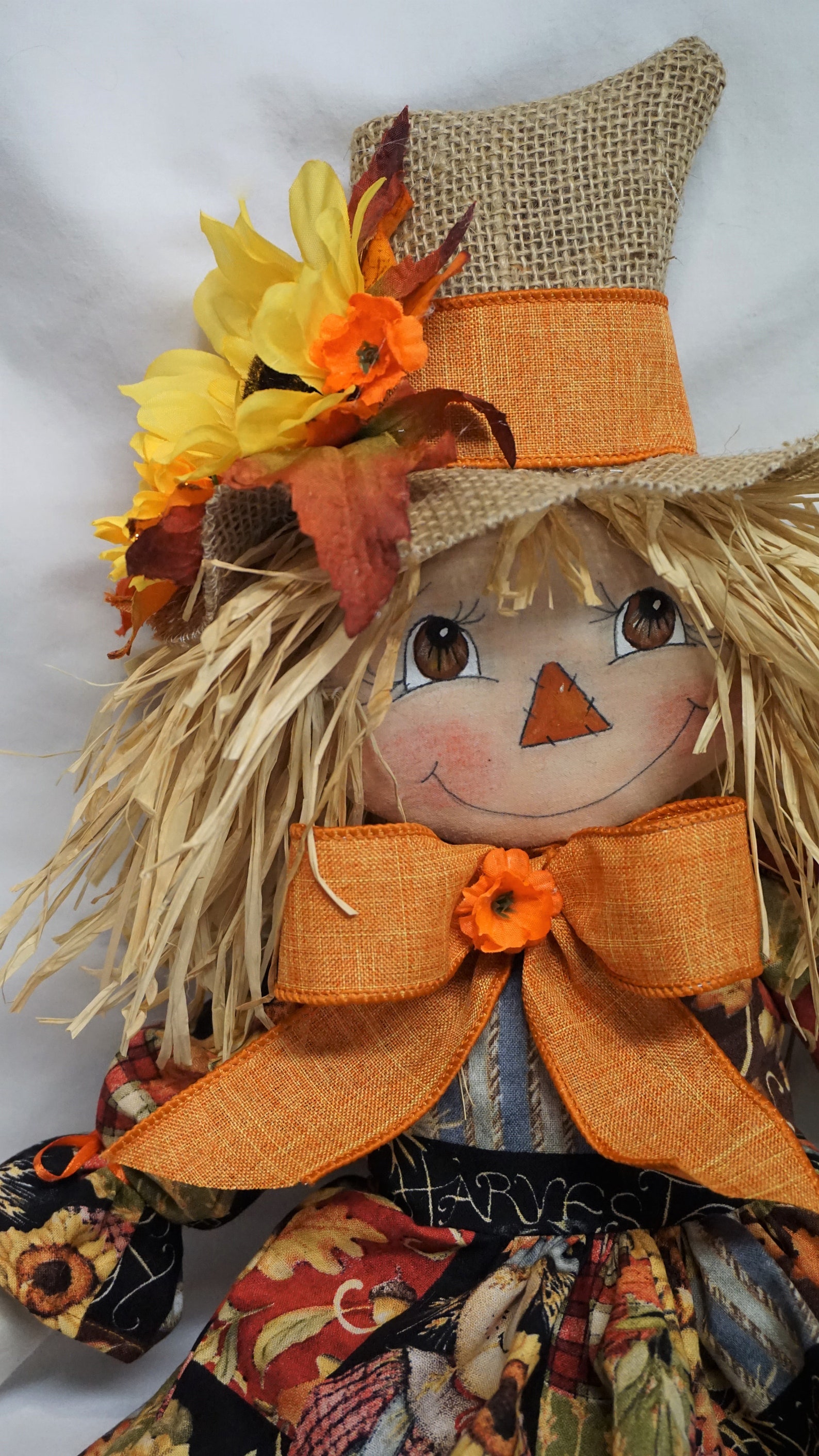 Scarecrow Fall Doll Harvest Autumn Rag Doll Fall Decor | Etsy