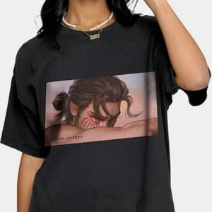 Eren Yeager Unisex Shirt, Attack on Titan Anime T-Shirt, AOT Fashion Sweatshirt, Attack Titan Graphic Tee, Eren Yeager Anime Fan Shirt