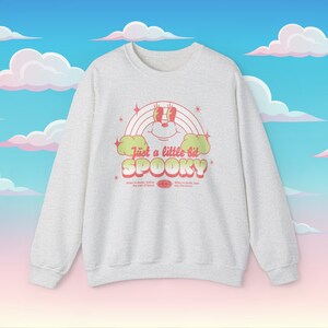 Just a Little Bit Spooky Sweatshirt, Spooky Sweatshirt, Halloween sweatshirt, Halloween shirt