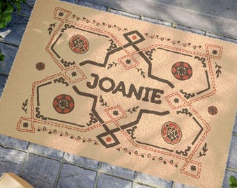 Hereditary Movie Doormat - Horror Film Reference Coir Mat for Movie Buffs and Horror Fans, Housewarming Gift, Halloween Decoration, Entryway
