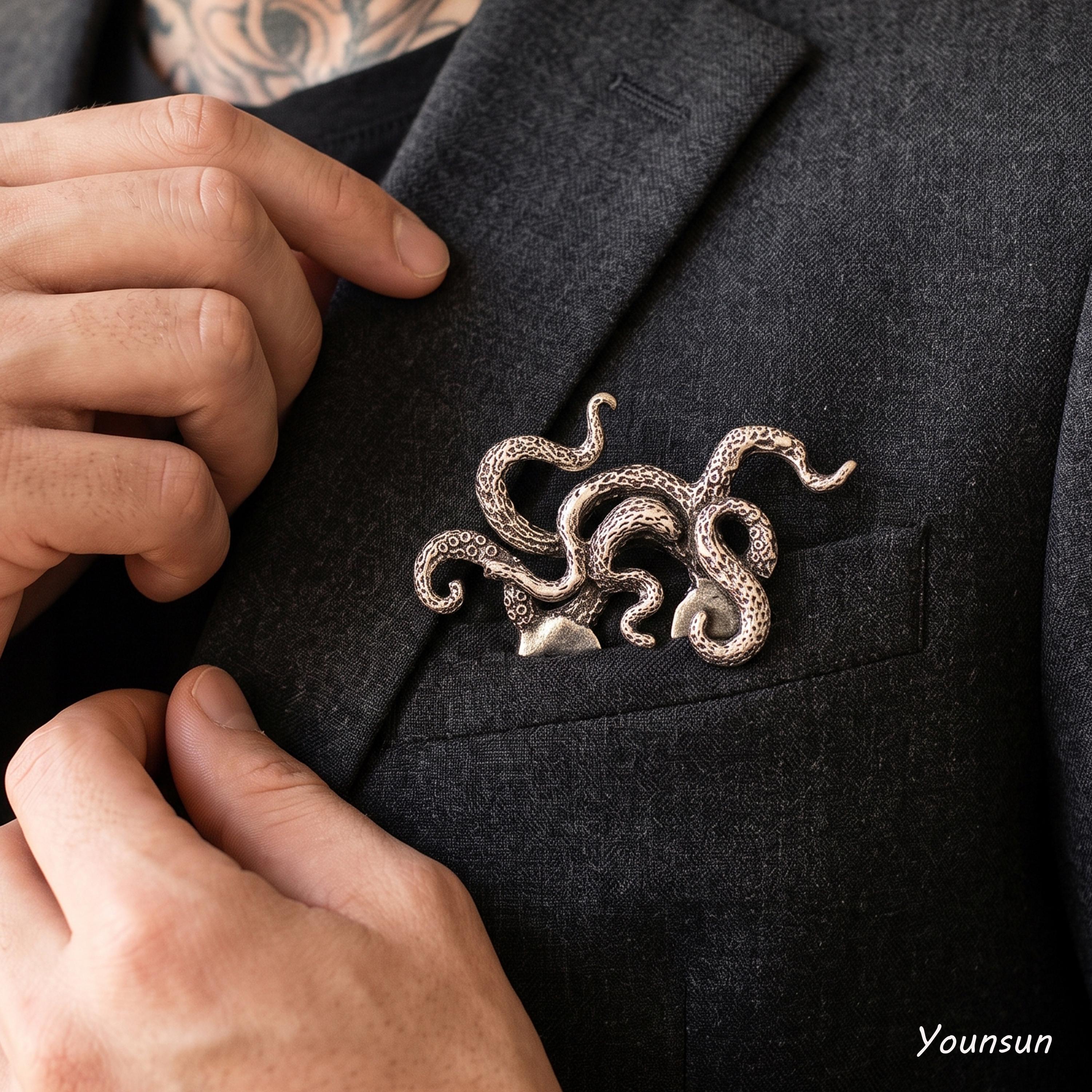 Kraken pocket square - Etsy 日本