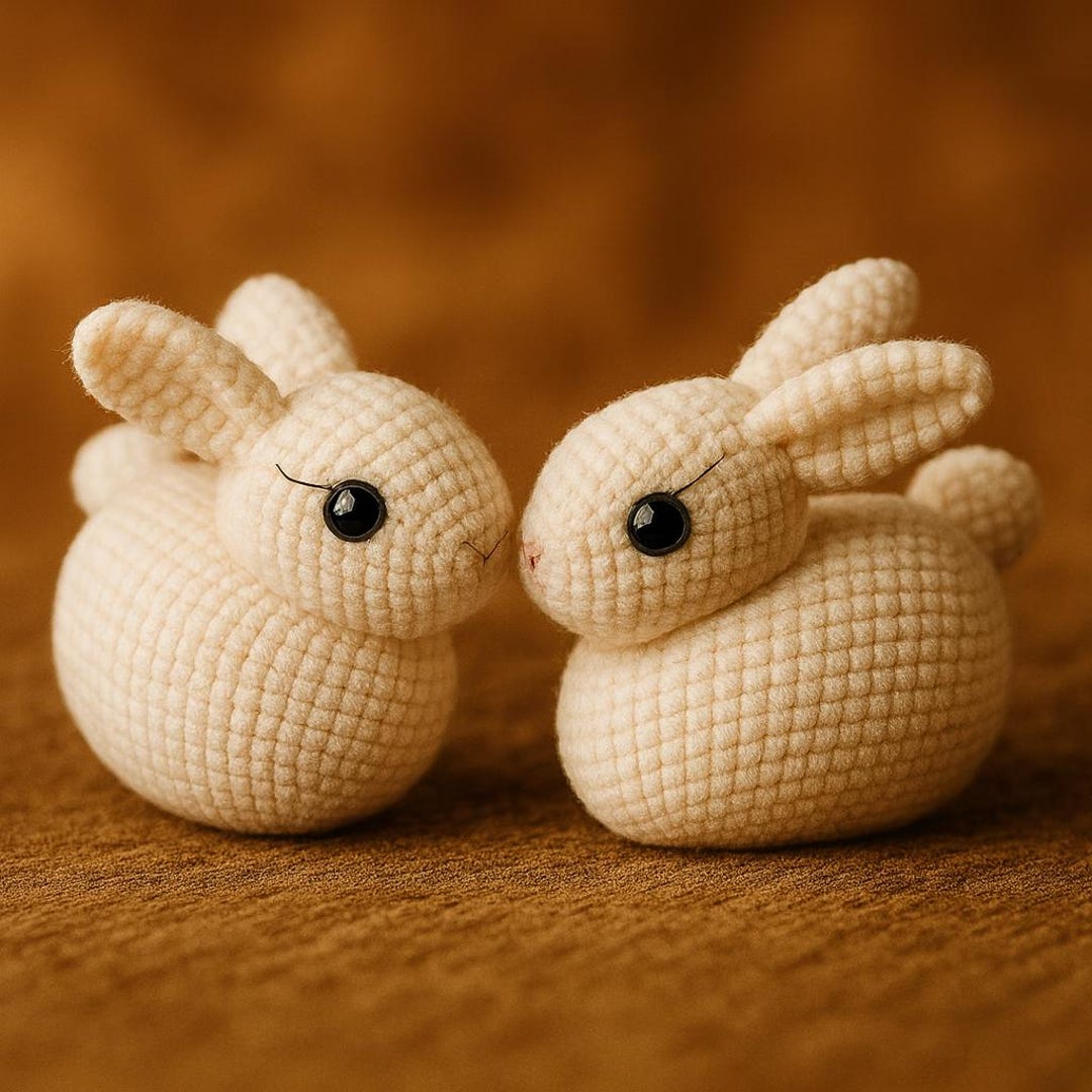 Mini Rabbit Crochet Pattern Handmade Cute Bunny Crochet, Mini Bunny Crochet, Digital PDF, Crochet ...