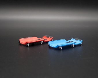 Miniature Mechanic's Creeper for Diorama or Dollhouse | 1/18 | 1/12 | 1/10 | 1/9 | 1/6 Scale Options | Custom Color Option