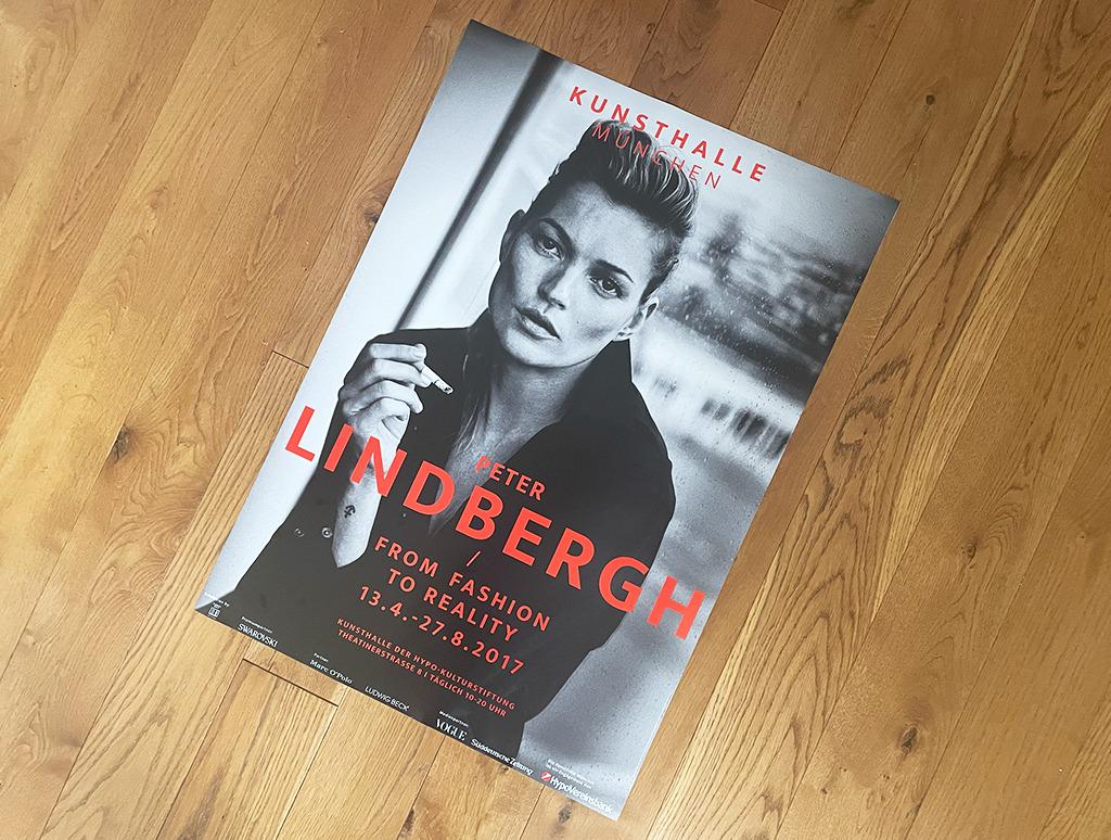 ピーター・リンドバーグ展ポスターI ファッション・トゥ・リアリティI