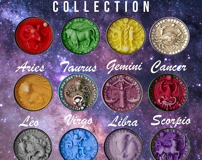 Zodiac Meditation Candles, Zodiac Sign Candle Astrology Gift, Astrology Candles, Zodiac Gifts, Virgo, Gemini, Scorpio, Gift for Her, Candle