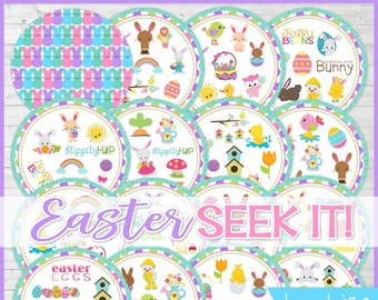 Easter SEEK IT Match Game, Easter Party Game, Easter Basket Gift Idea, Party Favor - Printable Instant Download by Lisa