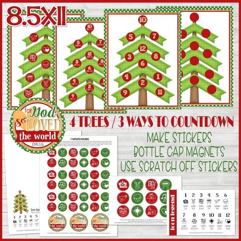 NATIVITY Ornament Set Nativity ICONS PRINTABLE Gift Tags | Etsy