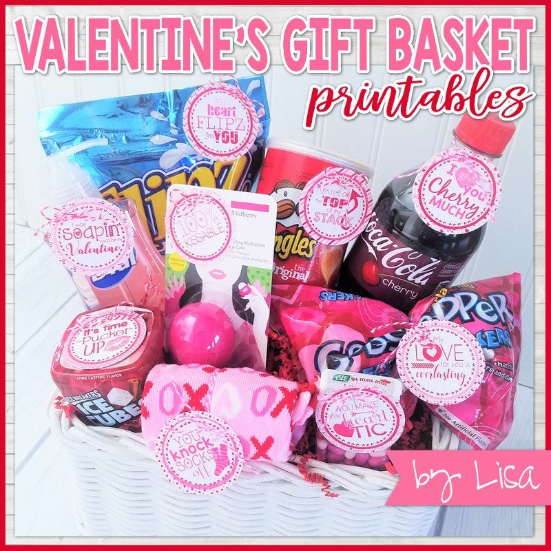 Custom Valentine's Basket