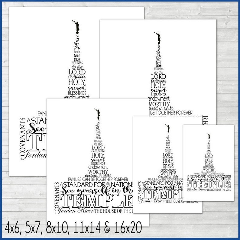 Jordan River Temple Art LDS Temple Print Temple Picture LDS - Etsy