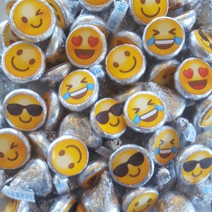 EMOJI Kiss Printables, Box of Sunshine, Scatter Sunshine, Encouragement Gift, Gift Tags - Printable Instant Download