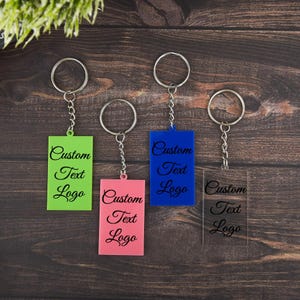 Personalized photo Keychain, Custom Name Keychain,  Personalized Keychain Gift, Anniversary Gift, Unique Couples Gift, Acrylic Keychain