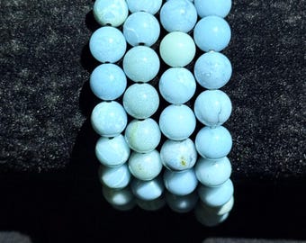 Bracelets en larimar