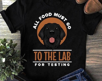 Black Labrador Retriever T-Shirt: Fetch Dog, Pet Lover Gift
