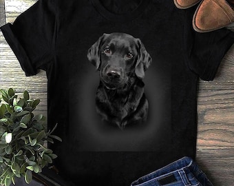 Black Labrador Dad Mom Retriever Lab Owner Dog Lover Cute Labrador T Shirt - Labrador Shirt , Black Lab Dad, Labrador Gifts, Chocolate Lab